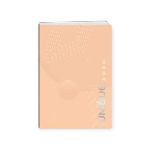 Picture of A5 UNIQUE LINED GLUED NOTEBOOK 96PGS CREAM